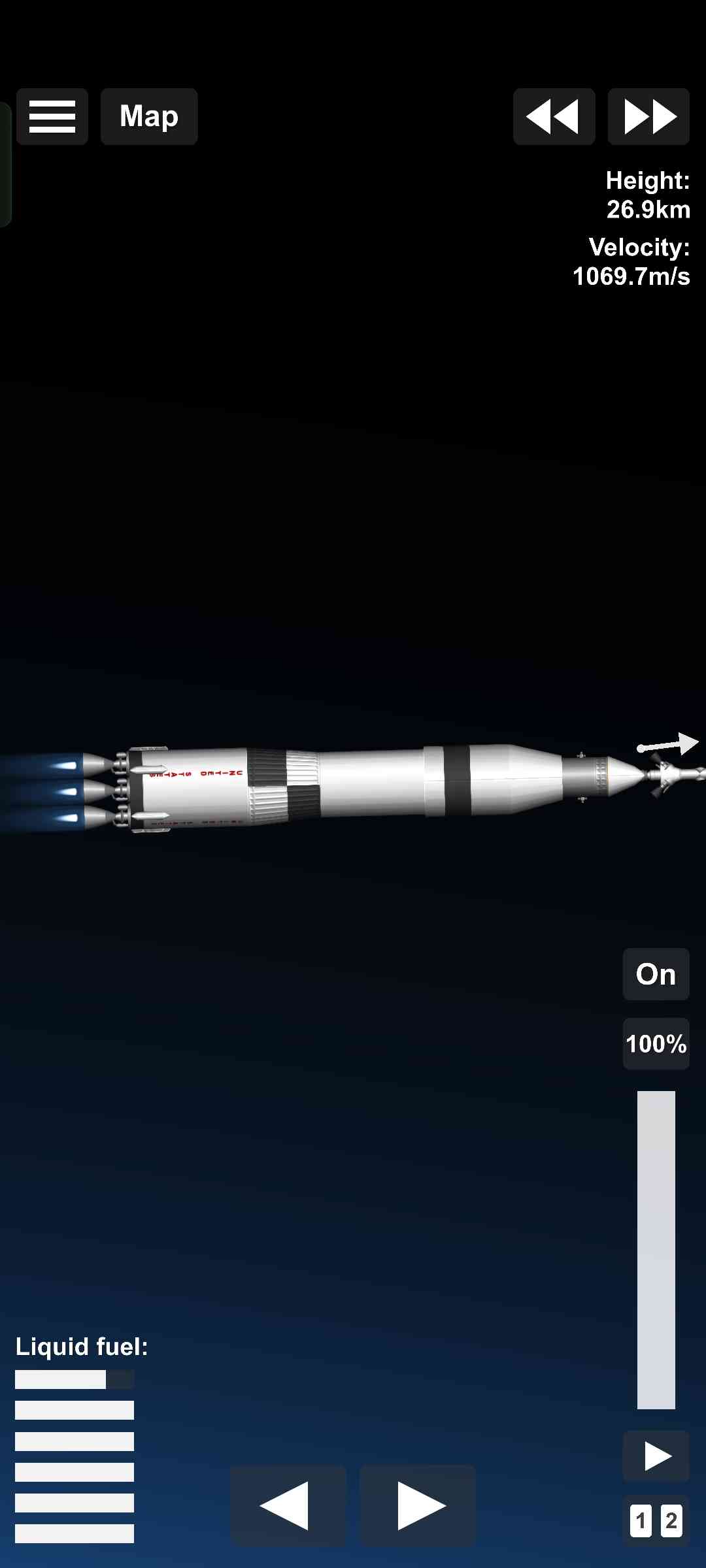 Saturn V V2 [UPDATED] for Spaceflight Simulator • SFS UNIVERSE